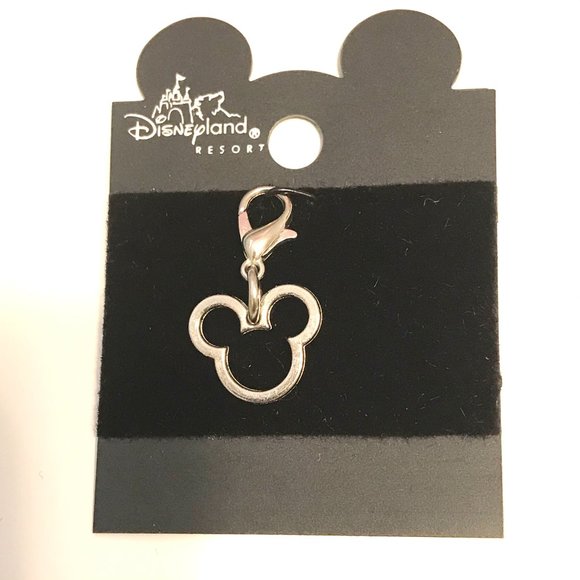 Vintage Mickey Mouse Ears Charm Disney Zipper Pull Purse Charm Icon Clip On - Picture 3 of 10